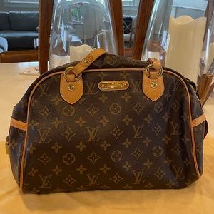Authentic and ✨ LIKE NEW ✨ Louis Vuitton  Montorguiel PM.